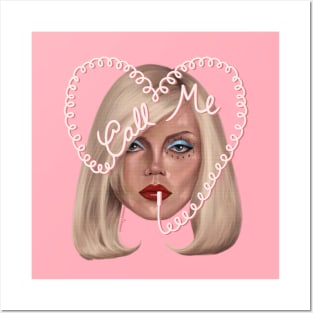 Blondie Call  Me Posters and Art